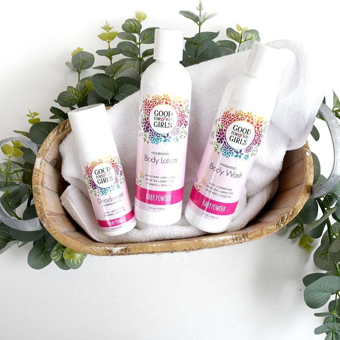 3-Piece Body Care Gift Set, Powder Scent