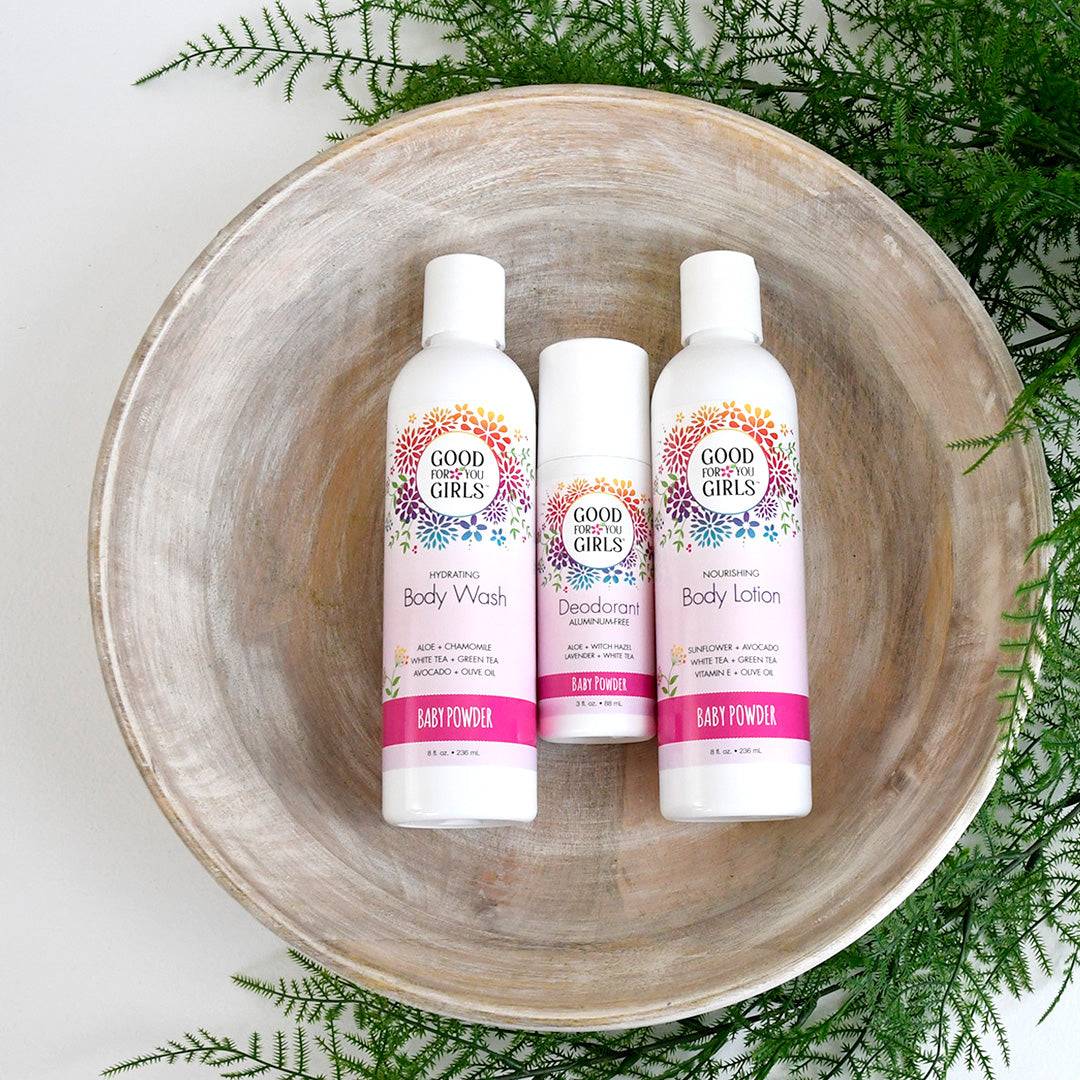3-Piece Body Care Gift Set, Powder Scent