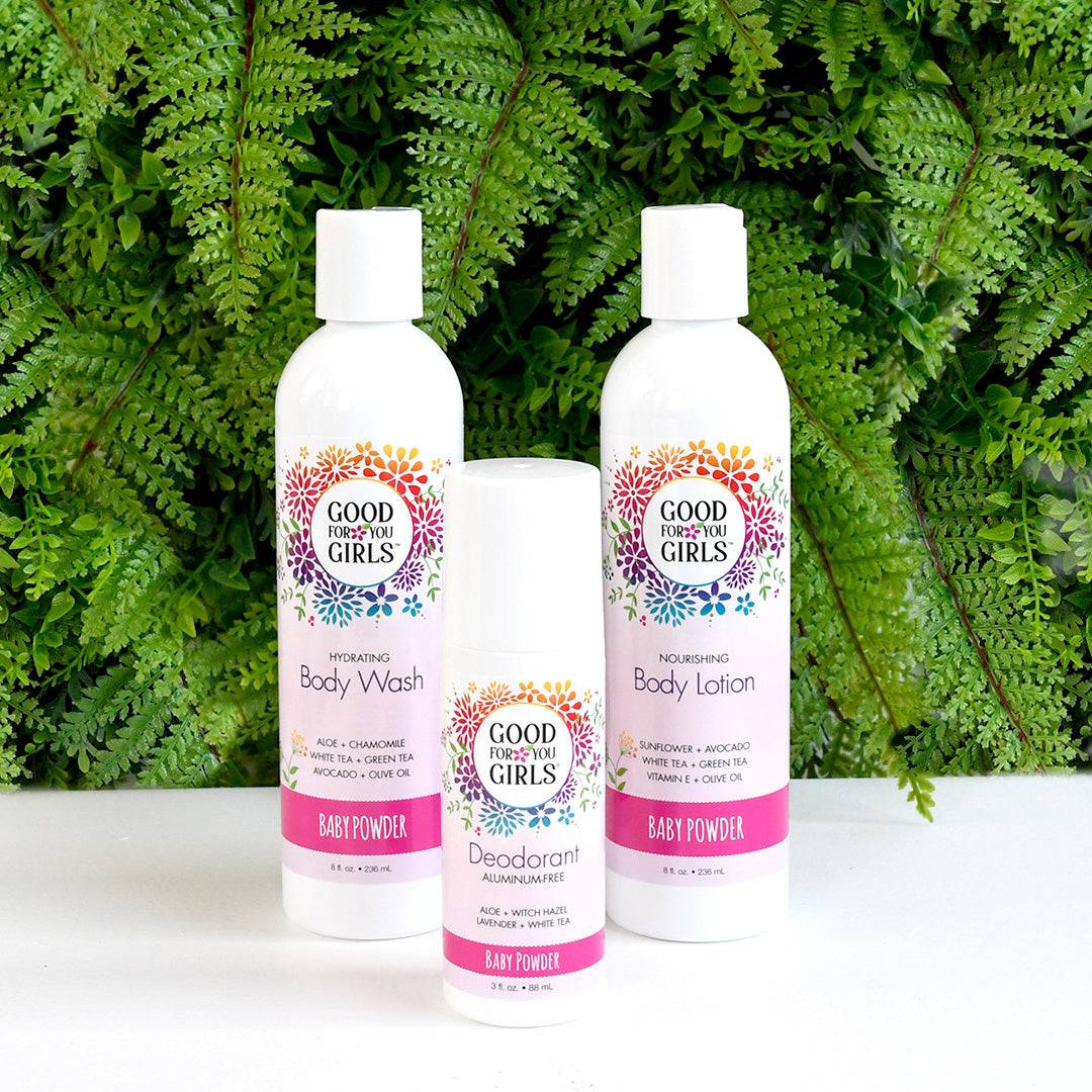 3-Piece Body Care Gift Set, Powder Scent