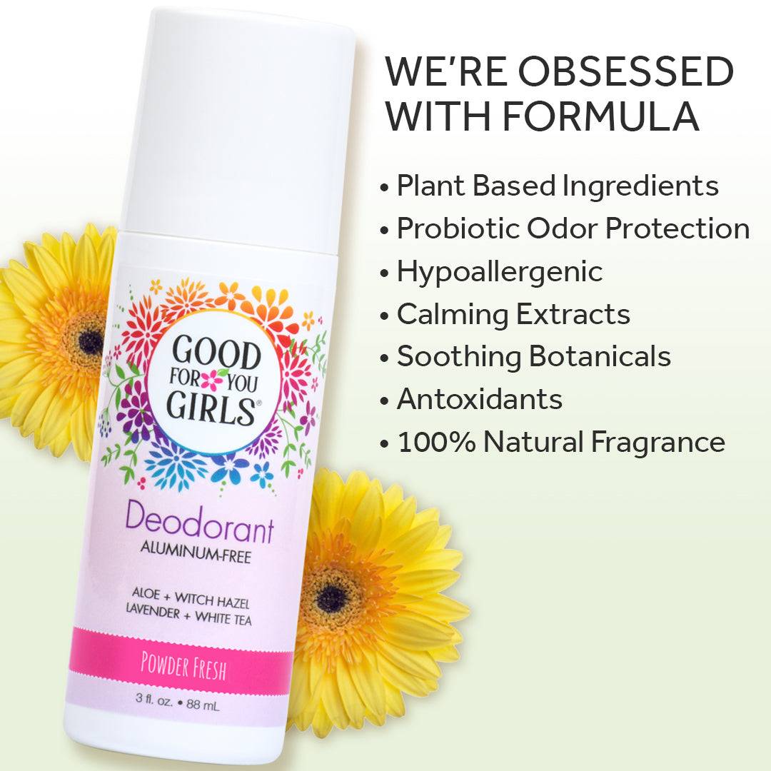 Roll-On Deodorant, Powder Scent