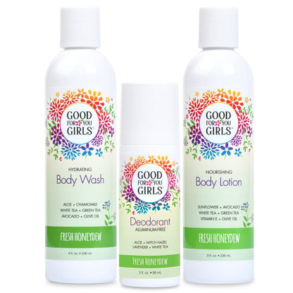 3-Piece Body Care Gift Set, Honeydew Scent